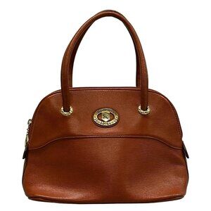 Burberry's - Brown Leather Handbag